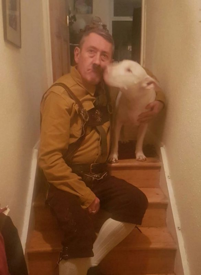 "Oh, es un trabajo duro!": las dificultades de la vida de Londres doble de Hitler