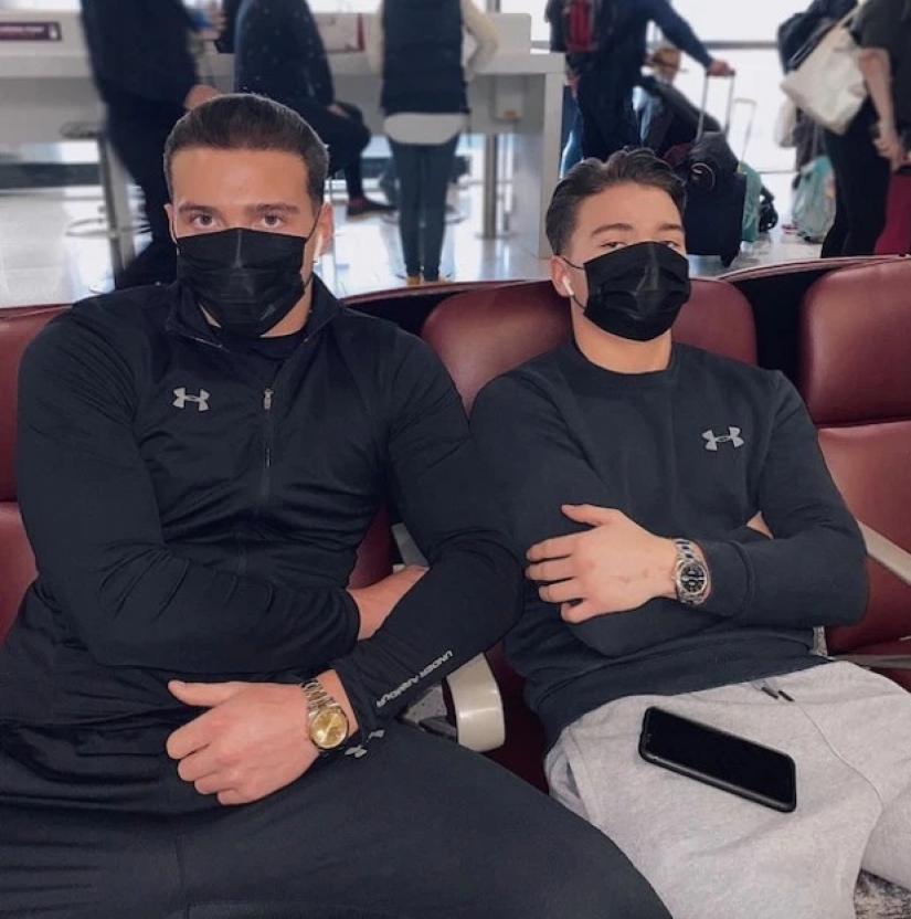 On the style: the rich kids in designer masks boast in self-isolation in luxurious villas