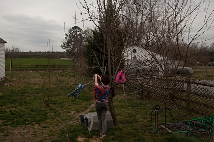 One day in the life of 21-year-old female sexy front