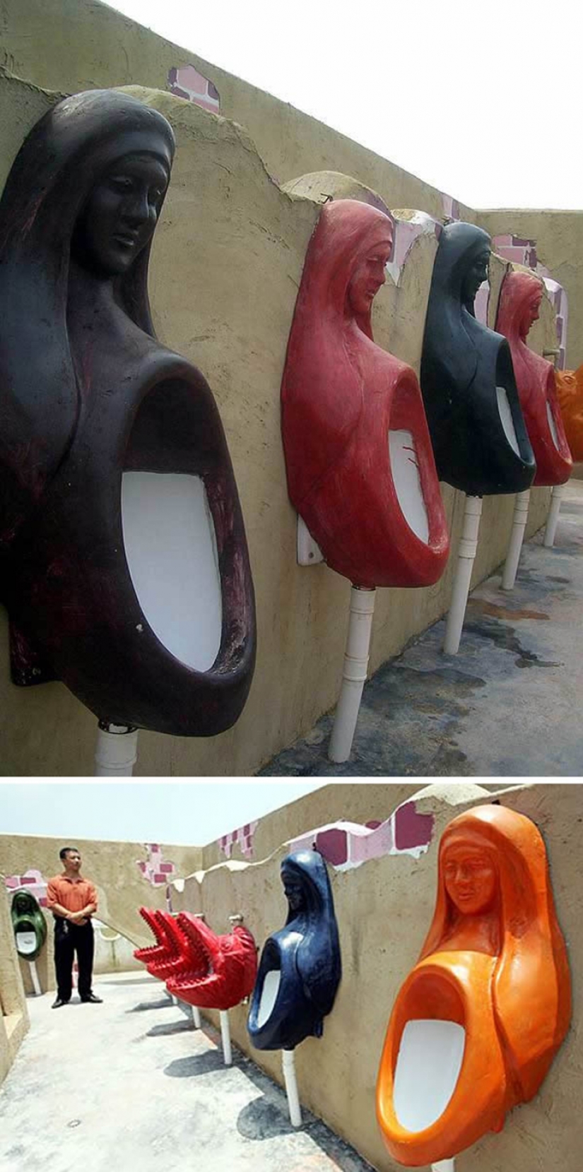 Out of necessity, but not mad: the most unusual public toilets