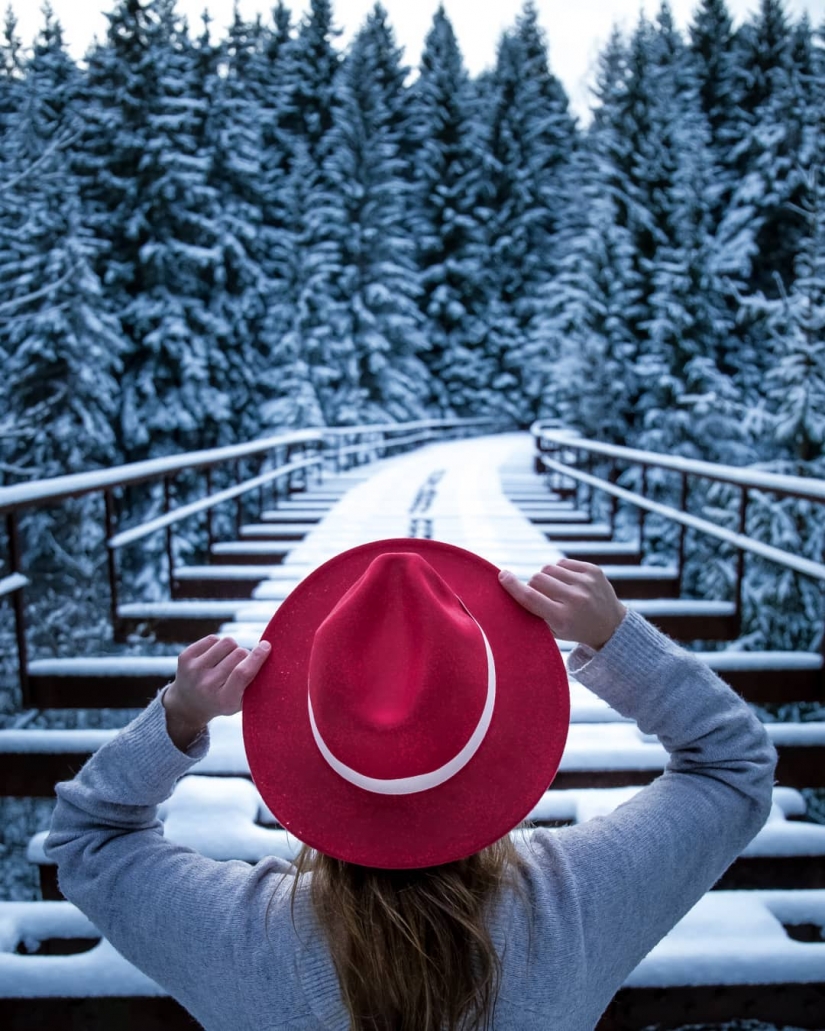 Pacífica paisajes de invierno por el fotógrafo alemán