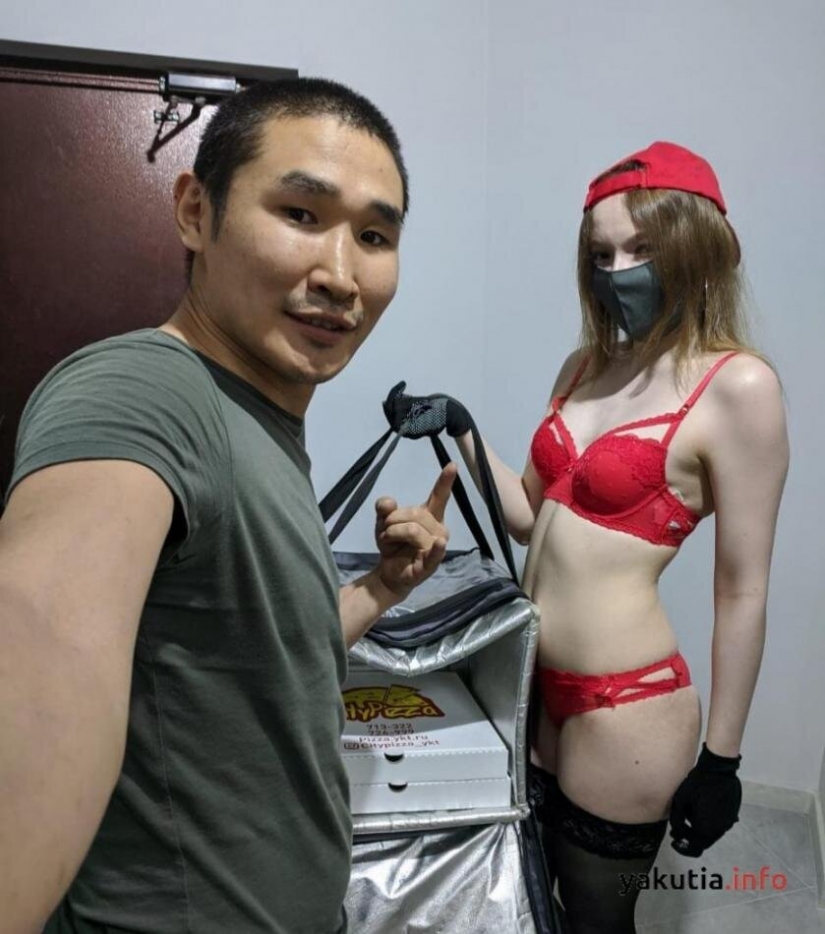 Pan y circo: Yakut strippers comenzó a llevar la pizza se quedo sin trabajo