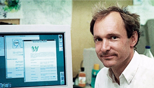 Parecía que el Internet hace 25 años