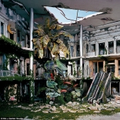 Parece el fin del mundo: el artista hace realista horror miniaturas de un posible post-Apocalipsis