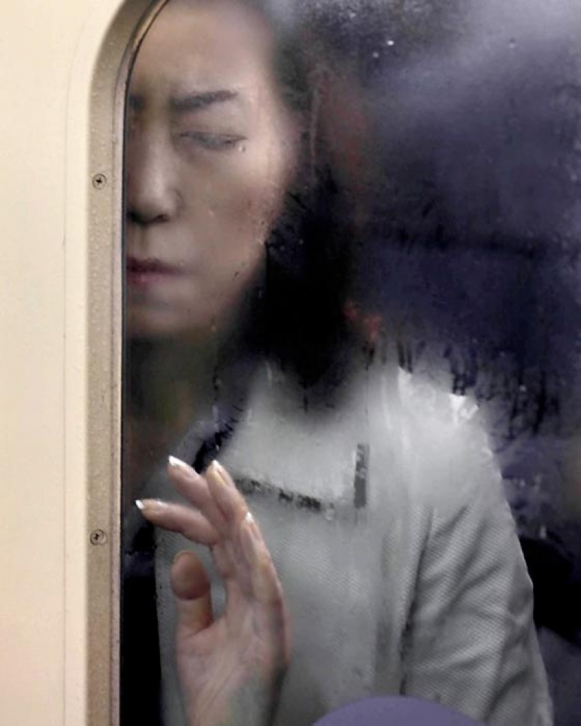 Parece que la costumbre de aplastar en el metro de Tokio