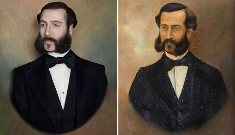 Pelucas, corsés, charreteras: el Peruano recreado los retratos de sus antepasados-los aristócratas