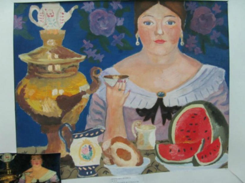 Pequeños genios: los niños reproducen las famosas obras maestras de la pintura