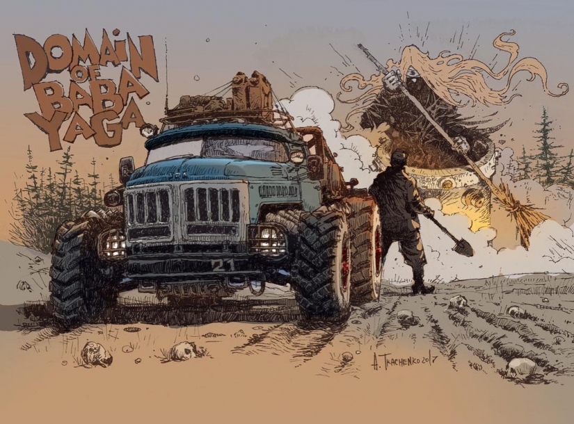 Personalizado Camiones, robots, y la Baba Yaga: ¿cómo funciona la unión Soviética dieselpunk