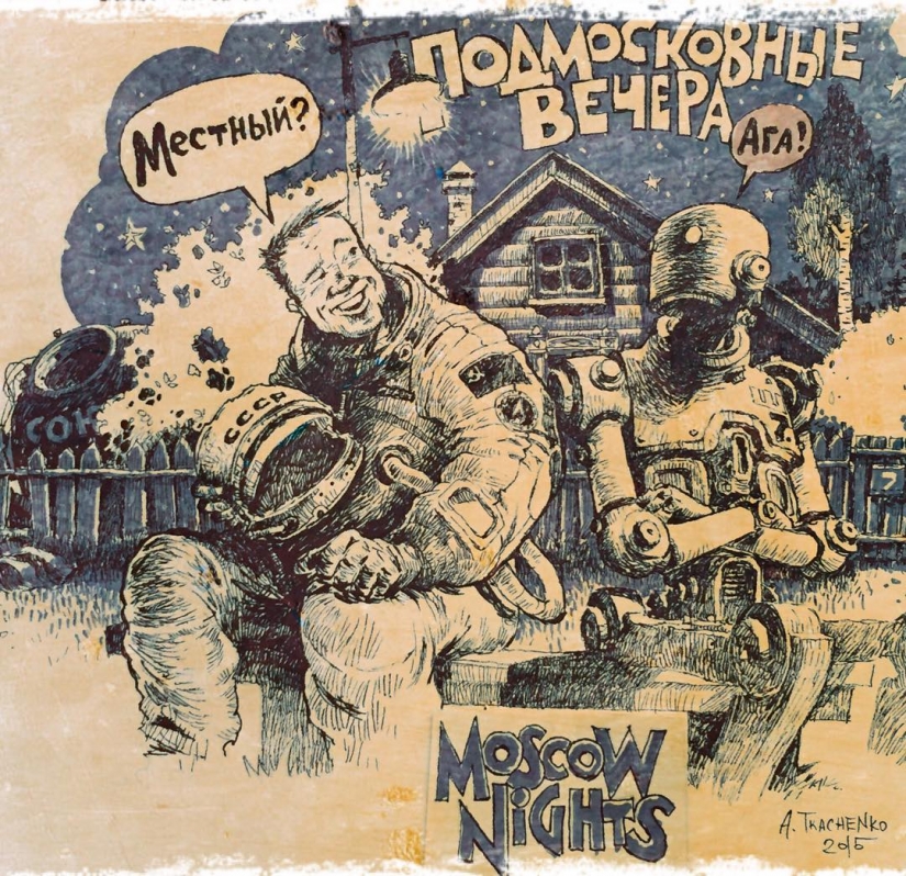 Personalizado Camiones, robots, y la Baba Yaga: ¿cómo funciona la unión Soviética dieselpunk