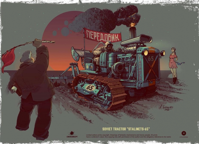 Personalizado Camiones, robots, y la Baba Yaga: ¿cómo funciona la unión Soviética dieselpunk