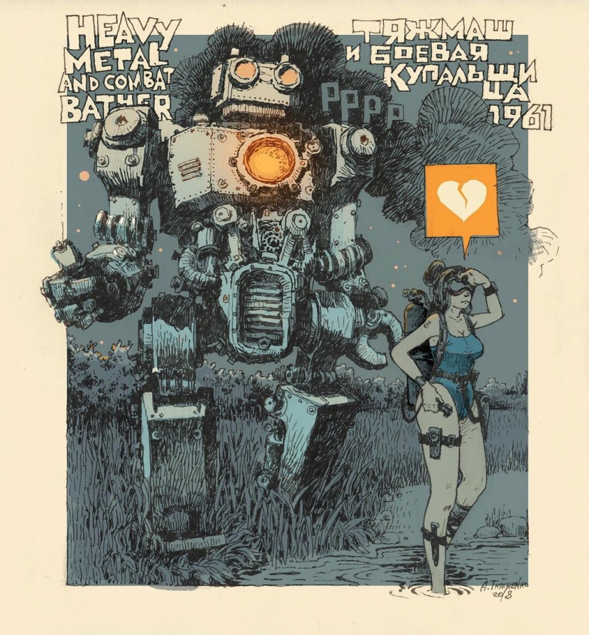 Personalizado Camiones, robots, y la Baba Yaga: ¿cómo funciona la unión Soviética dieselpunk