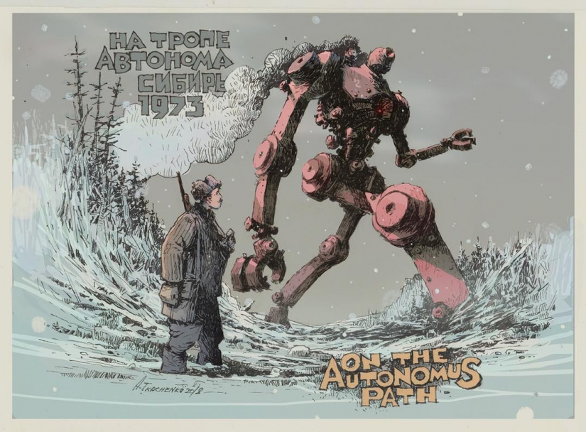 Personalizado Camiones, robots, y la Baba Yaga: ¿cómo funciona la unión Soviética dieselpunk