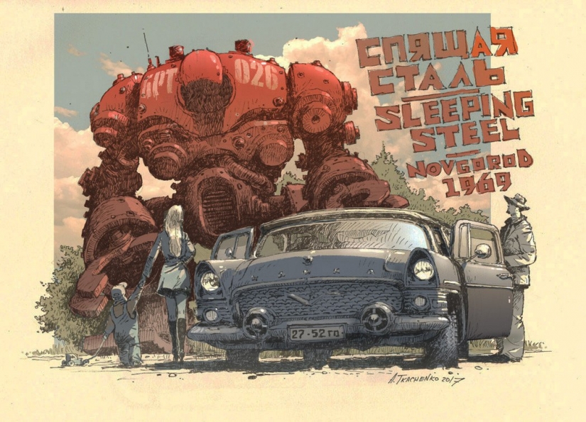 Personalizado Camiones, robots, y la Baba Yaga: ¿cómo funciona la unión Soviética dieselpunk