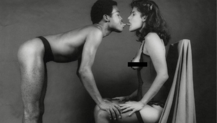 Photographer Robert Mapplethorpe: "I create art with pornography."