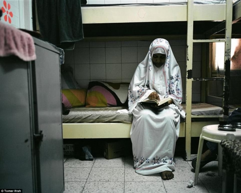 Photos of prisoners the Israeli women's prison "Neve tirza"