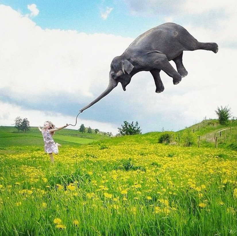 Photos of unreal world: the colourful imagination of Robert Jansa