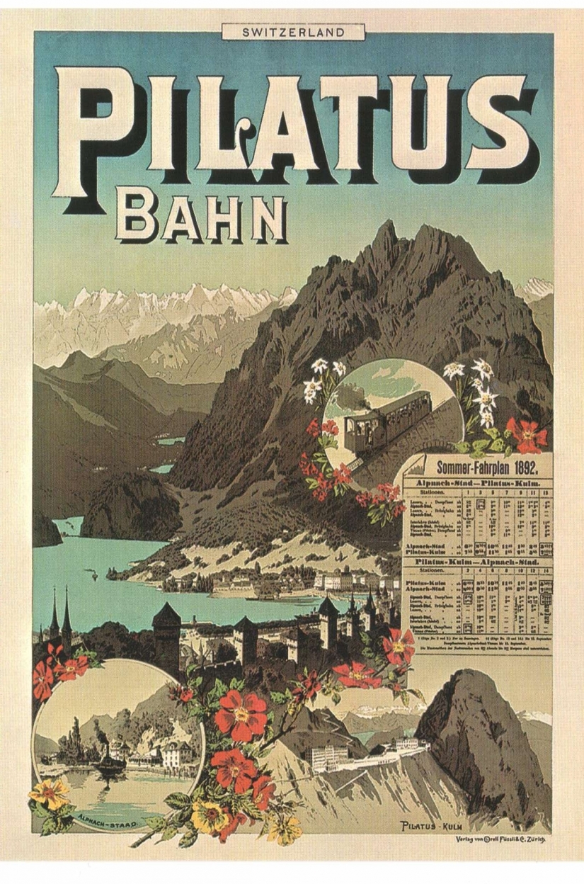 Pilatusbahn — la más pronunciada de ferrocarril en el mundo