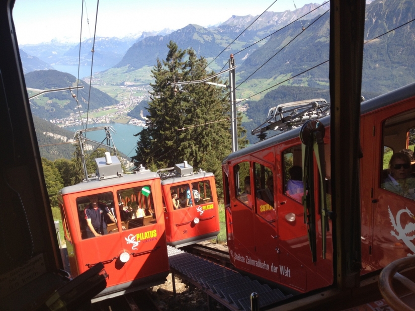 Pilatusbahn — the steepest railway in the world