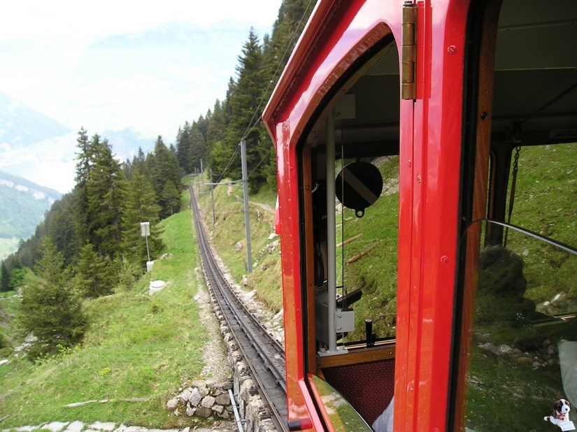 Pilatusbahn — the steepest railway in the world