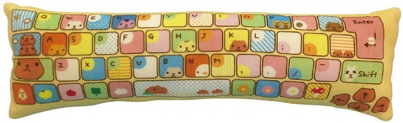 Pillows for healthy computer work — a new hit Japanese offices