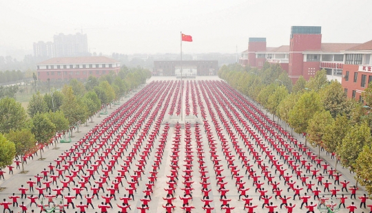 ¿Por qué China multitud no es una amenaza, y el arte