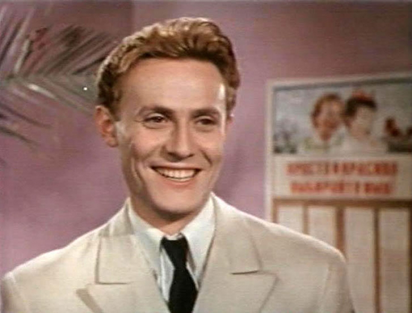 Primer papel en una película favorita Soviética actores