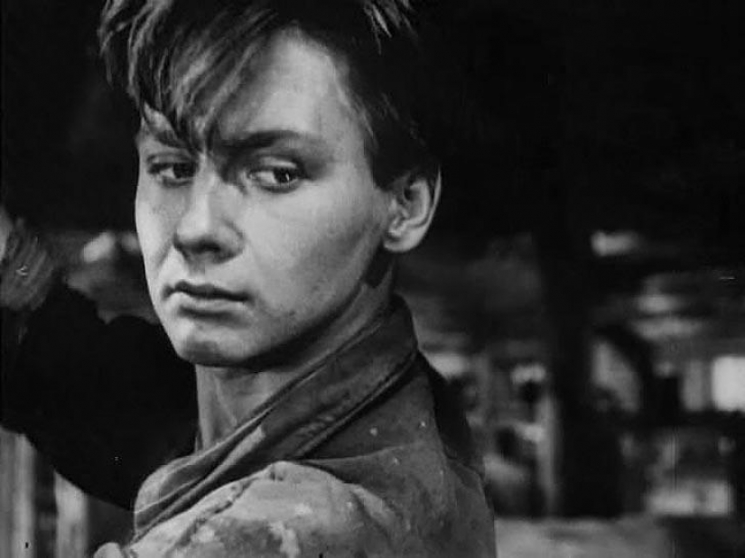 Primer papel en una película favorita Soviética actores