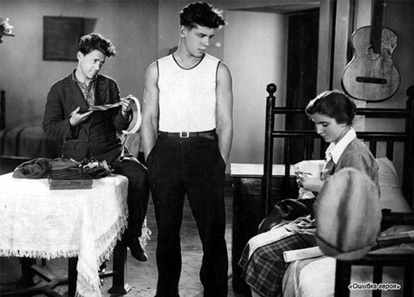 Primer papel en una película favorita Soviética actores