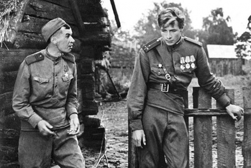 Primer papel en una película favorita Soviética actores