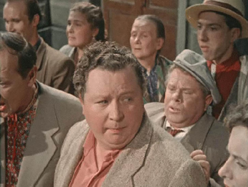 Primer papel en una película favorita Soviética actores