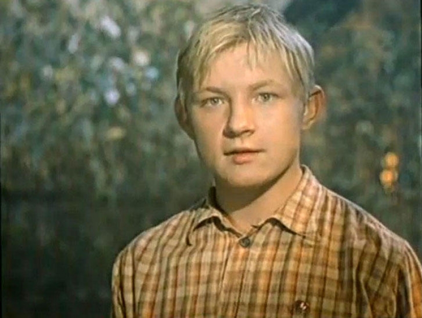 Primer papel en una película favorita Soviética actores