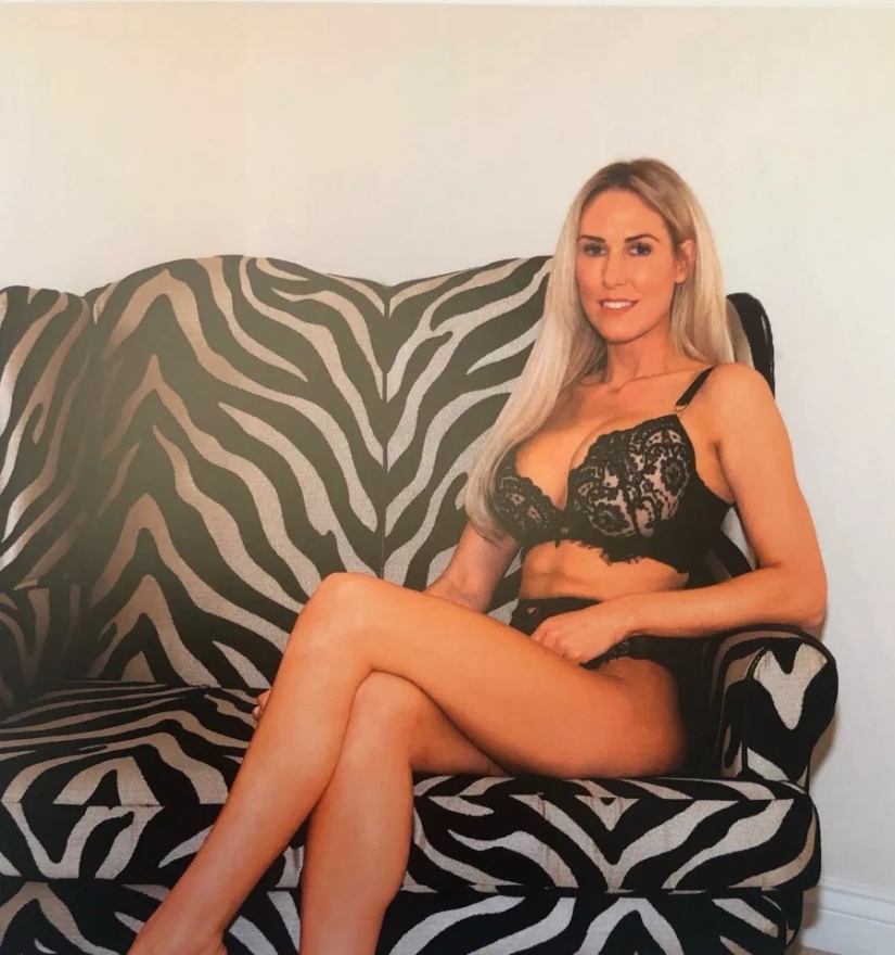 Pure pleasure: the businesswoman from the UK has created a company of cleaning services in the Nude