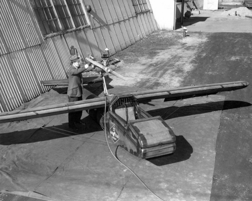 Real inflatable plane that was created during the Second world war