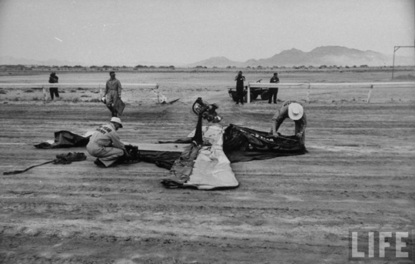 Real inflatable plane that was created during the Second world war