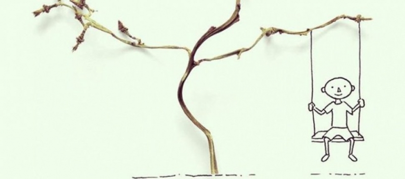 Real works of art out of everyday items and food Real works of art out of everyday items and food