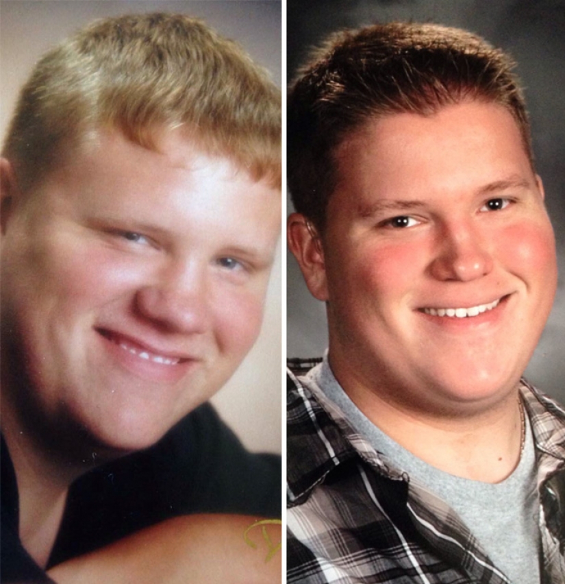 Regreso al futuro: las fotos de los familiares que se ven obligados a creer en una máquina del tiempo