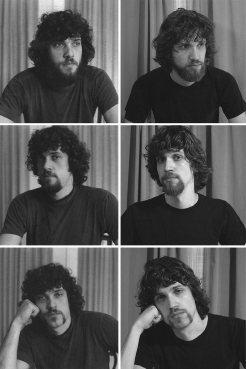 Regreso al futuro: las fotos de los familiares que se ven obligados a creer en una máquina del tiempo