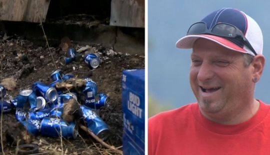 Resourceful American put out a fire with beer and saved your home and business Resourceful American put out a fire with beer and saved your home and business