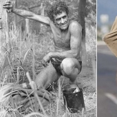 "Rusia Tarzán": la increíble historia de un hombre que vivió hace 60 años entre los cocodrilos y los jabalíes