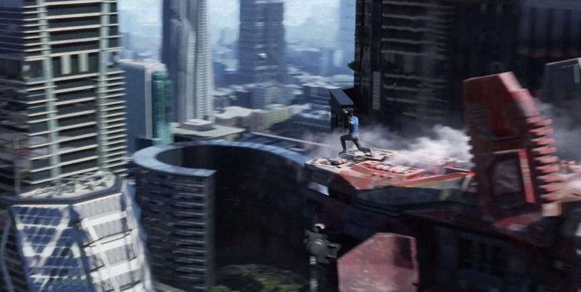 Se vería sin efectos visuales