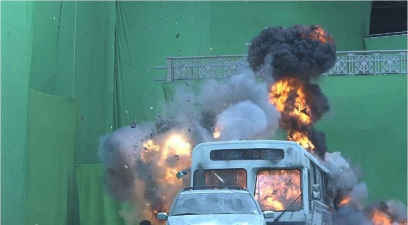 Se vería sin efectos visuales