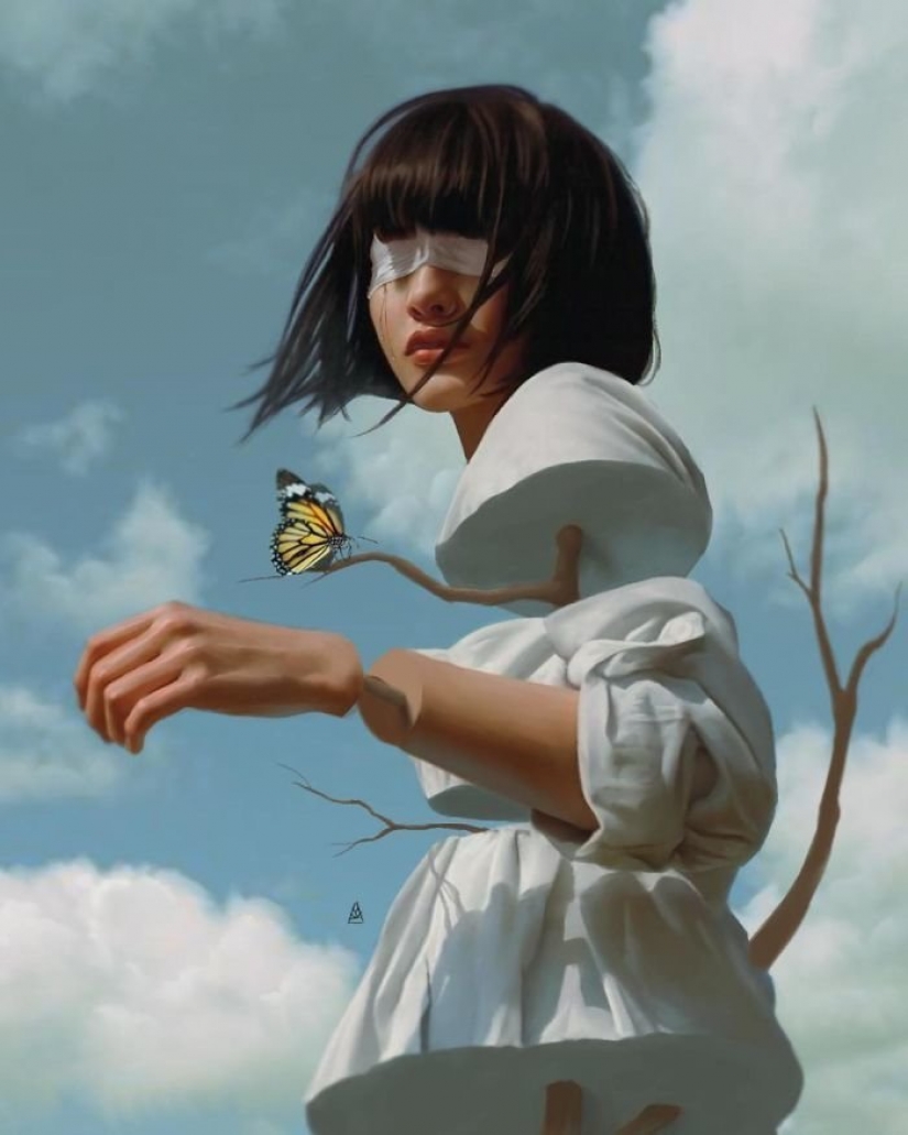 Sensual illustrations about women Ikata Aydogdu