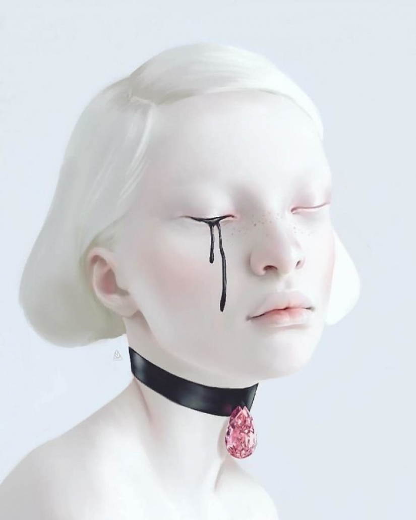 Sensual illustrations about women Ikata Aydogdu