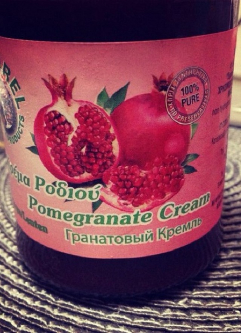 -Ser intérpretes: 15 ridículo traducciones en los anuncios y etiquetas