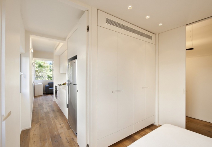 Seven tiny houses, each meter which is perfect