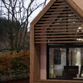 Seven tiny houses, each meter which is perfect