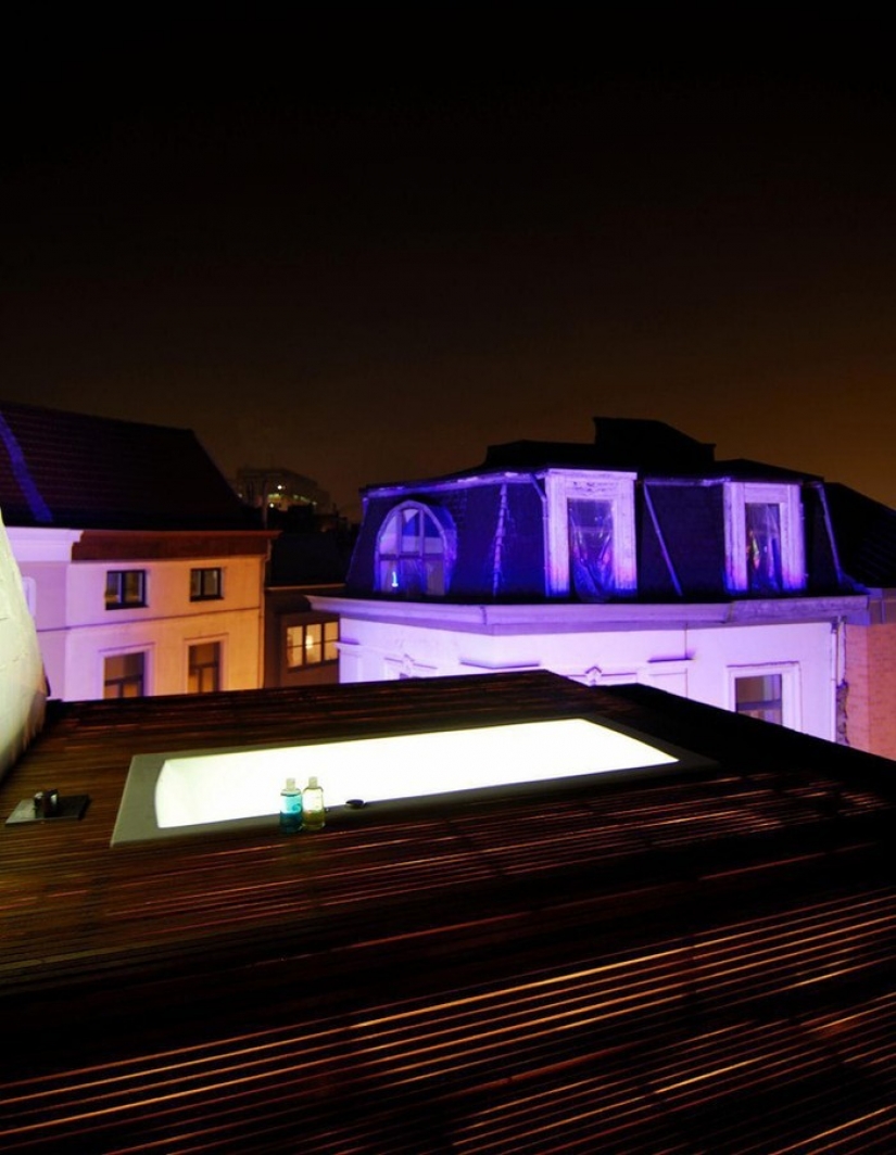 Seven tiny houses, each meter which is perfect