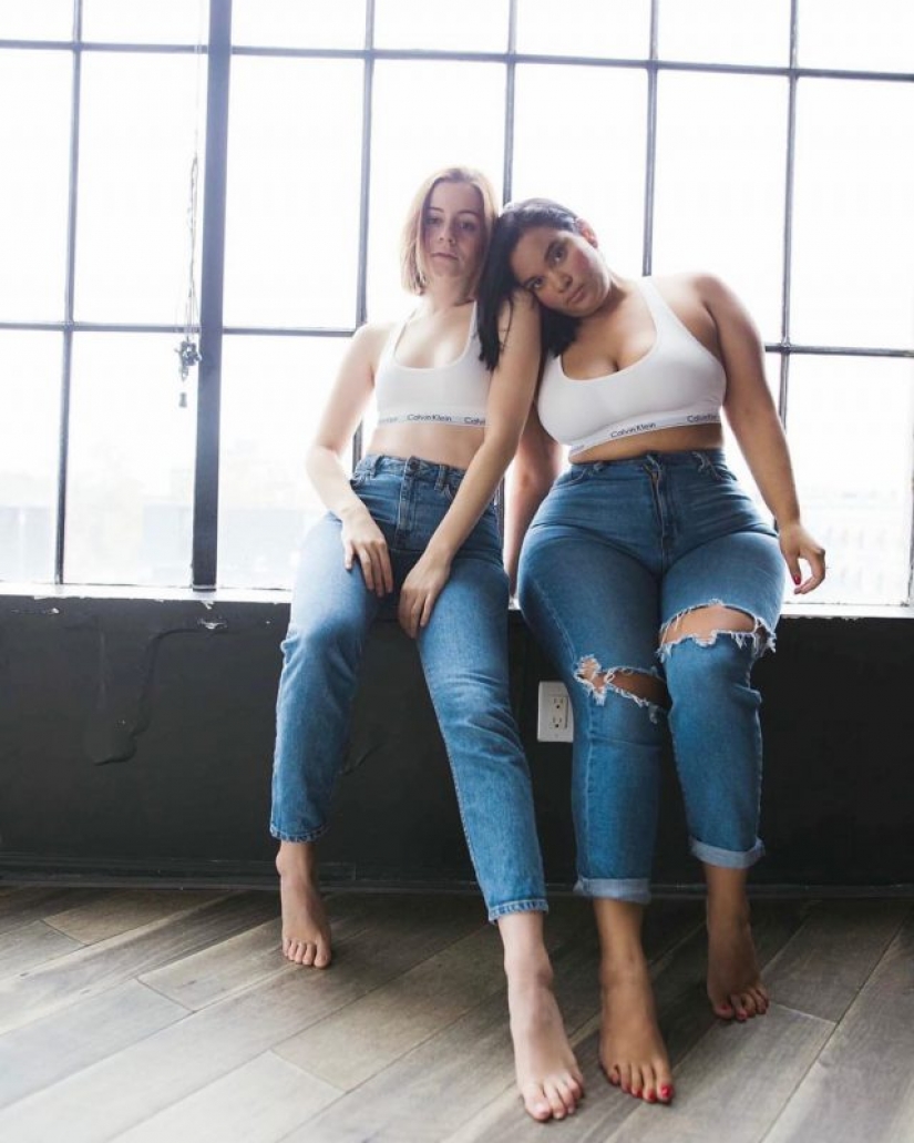 Size doesn't matter: how to look like the same outfits on girls with different figures