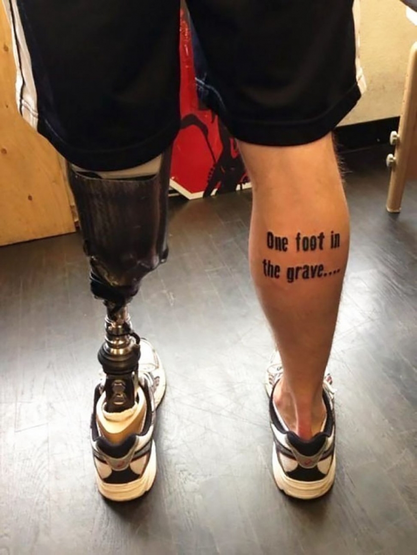 Smart tattoo with a hidden meaning, which are worth a look twice