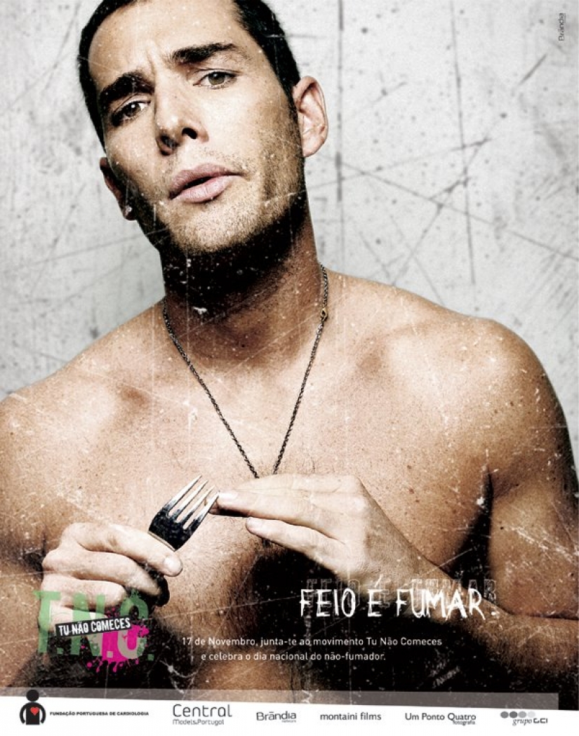 Smoking kills: examples of the most shocking anti-Smoking ads